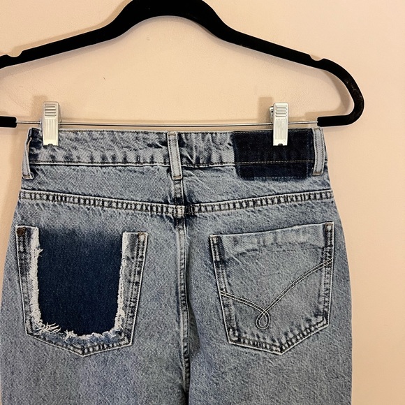 Nwot disora Italian raw hem distressed high waist jeans - Picture 1 of 10